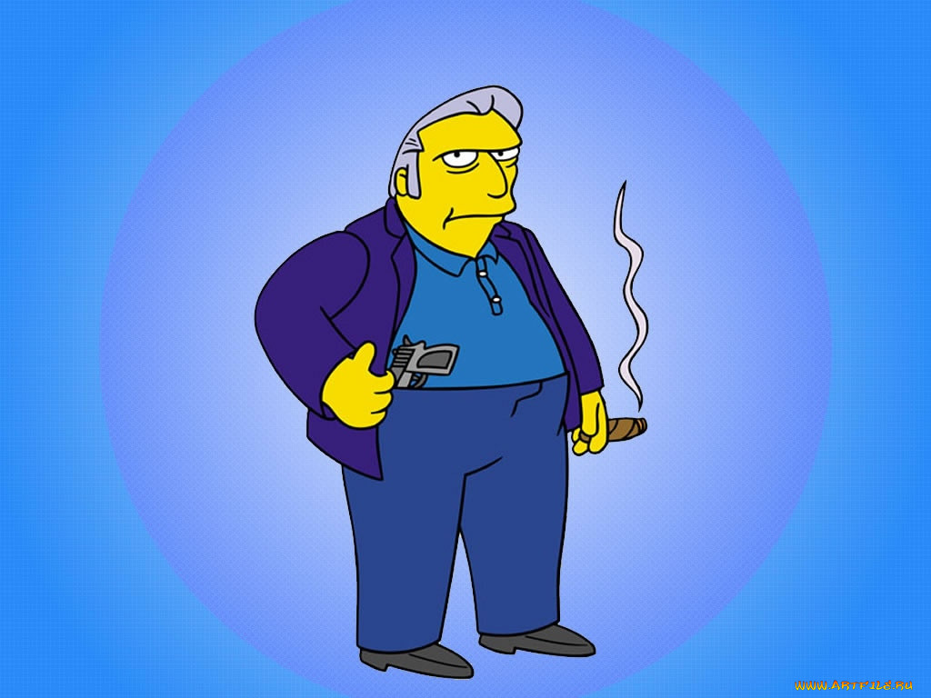 , the, simpsons
